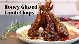 How to Impress Your Valentine with Honey Glazed Lamb Chops