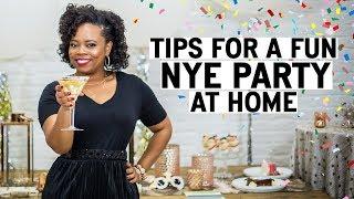 Tips for a Fun & Simple New Year's Eve Party at Home