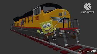 SpongeBob Sings The Union Pacific: The Great Big Rollin' Railroad! (Ai Cover) @unionpacific