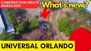 What's New at the Universal Orlando Resort | March 2023 Construction Updates Kidzone and more!