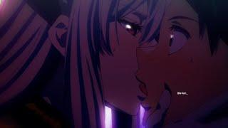 Kyouka x Yuuki Sweet Romantic Ecchi Kiss Scene || Chained Soldier || Anime Kiss Scene @a-kun_