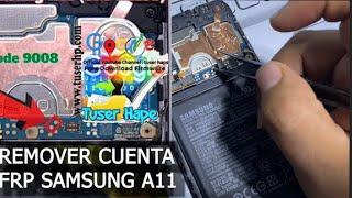 REMOVER CUENTA FRP GOOGLE SAMSUNG A11 A115M  FACIL Y RAPIDO CON UMT QC FIRE