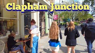 London CLAPHAM JUNCTION and Clapham Common  | South London Walking Tour [4K]