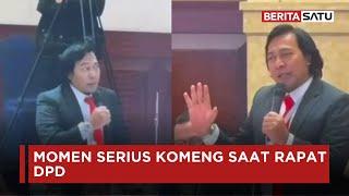 Momen Serius Komeng Saat Rapat DPD | Beritasatu