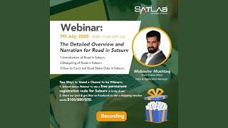 [เทปบันทึก] SatLab Webinar  The Detailed Overview and Narration for Road in Satsurv