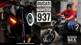 New DUCATI MONSTER & MONSTER Plus || Detailed Walk-Around || 1st Monster Plus Of Eastern India ️