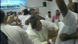 Laying Hands...Pastor Cynthia & Apostle Leviticus Moore Jr P3