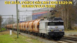 The Rail Force One with the 1829 in Barneveld Nord