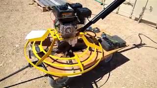 Concrete Power Trowel CVT Upgrade