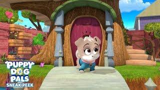 Keia's New Doghouse!  | Puppy Dog Pals | Disney Junior