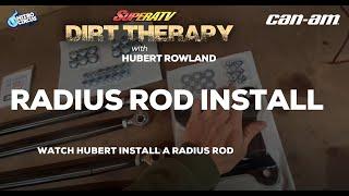 Radius Rod Install - Installing a Radius Rod from SuperATV - Dirt Therapy with Hubert Rowland