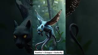 Mesmerizing Hybrid Creatures: Falcon-Mantis-Jellyfish, Gorilla-Butterfly-Seahorse & More!