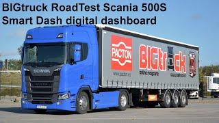 BIGtruck RoadTest Scania 500S Smart Dash