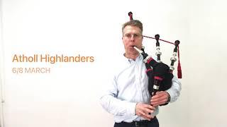 Atholl Highlanders - Duncan MacRae bagpipes SL10