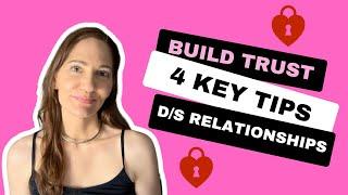 4 Ways to Build Trust in a Dom/sub Relationship