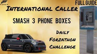 Forza Horizon 5 How To Complete INTERNATIONAL CALLER Daily Forzathon Challenge 10/03/24