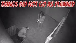 SNEAKING OUT OF THE HOUSE CAUGHT ON CAMERA | THE LEROYS