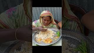 দাদি VS নাতি || Spicy Egg Curry with Rice Eating Challenge || Eating Competition