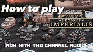 How to play your first game of LEGIONS IMPERIALIS