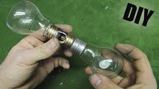 How to Make • Coffee Machine Vacuum Lightbulbs