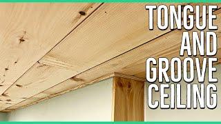 Tongue and Groove Ceiling: Finishing a Basement Room You'll Love