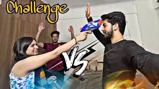 @Albadivlogs vs Golu  Gun challenge