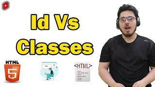 HTML id vs class  #shorts