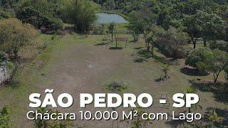 CHÁCARA 10.000 M² COM LAGO EM SÃO PEDRO - SP #interiordesp #viverbemnointerior