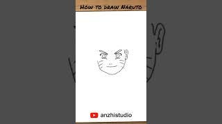 How to draw Naruto