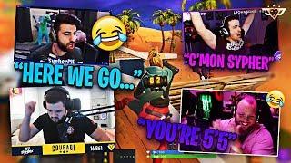 COURAGE AND LUPO CAST TIM AND SYPHER! TIM IS TOXIC! (Fortnite: Battle Royale)