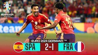 Spain vs France 2-1 - All Goals & Highlights - Euro 2024