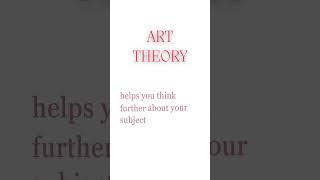 ART HISTORY Basics: What is Art Theory?  #arthistory101  #arttheory #arthistory