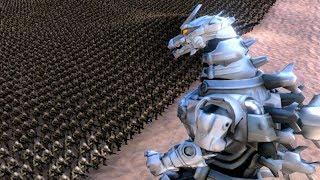 MECHA GODZILLA ATTACKS!!! | Ultimate Epic Battle Simulator HD