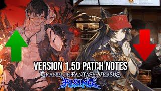 Thank you, Cygames? | Granblue Fantasy Versus: Rising 1.50 Patch Notes Review