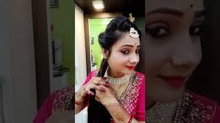 self hairstyle for wedding guest #goviral #shorts #sangeeta singh hairstyles