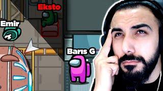 2150 IQ SHERLOCK G!! İLK TURDAN 2 IMPOSTORUDA ASTIK!! AMONG US'IN EN TROLL VİDEOSU!! | Barış Can