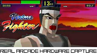 Virtua Fighter (Arcade, 1993) Real Arcade Hardware Capture