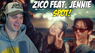 ZICO (지코) ‘SPOT! (feat. JENNIE)’ Official MV | REACTION