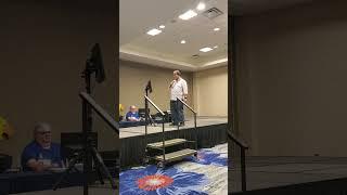 Tony Oliver singing Friday night Karaoke at Anime Festival Orlando 2023