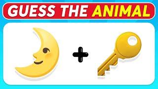 Can You Guess The ANIMAL By Emoji?  Animal Emoji Quiz