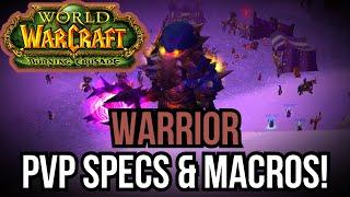 Warrior PVP - Arena Spec & Macros TBC