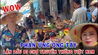 #586 Dẫn Chồng Mỹ Đi CHỢ CÁ MỸ THO & Phản Ứng | Chồng Tây Xúc Động Trên Chuyến Phà RẺ NHẤT THẾ GIỚI