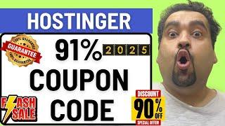 Buy Hostinger Hosting 2025 - 91% Coupon Code Discount