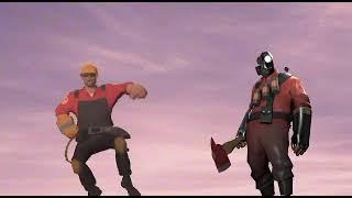 Get behind me doctor! (Pyro and engineer Al)