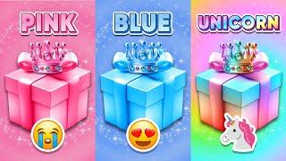 Choose Your Gift...! Pink, Blue or Unicorn  How Lucky Are You?  Quiz Shiba