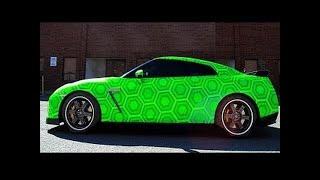 Color Changing Chrome Compilation of Exotic Super Cars in Vinyl Wrap Zaltra MotorZ