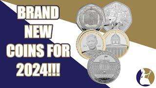 5 Brand New Coins For 2024!!! The Annual Coin Sets From The Royal Mint!!!