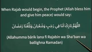 Dua of Rajab