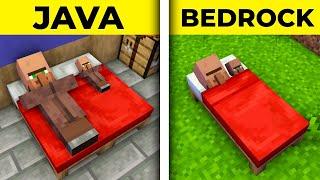 100 Minecraft JAVA vs BEDROCK Mýty