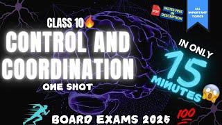 Control And Coordination Class 10 | One Shot | Rapid Revision